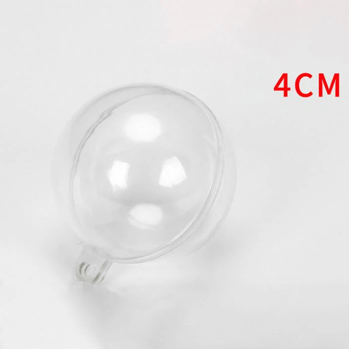 Прозирне шупље пластичне куглице
